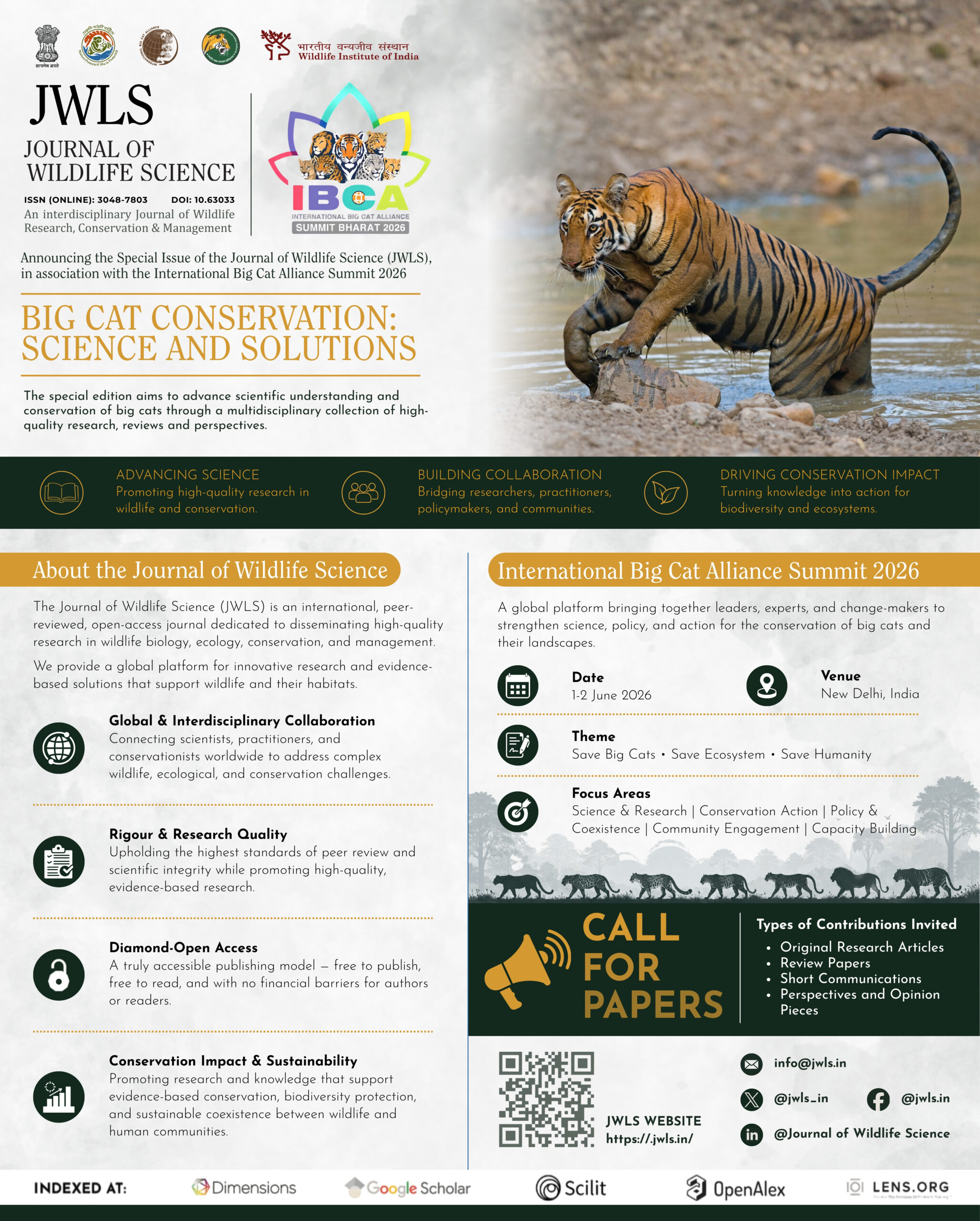 Big Cat Conservation: Science and Solutions